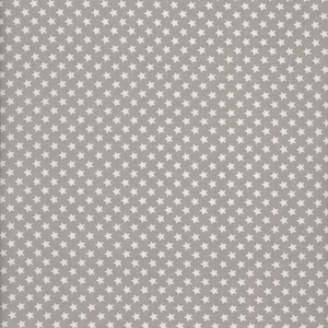 Tecido plastificado - stars grey