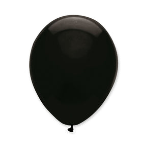 Balões lisos pretos