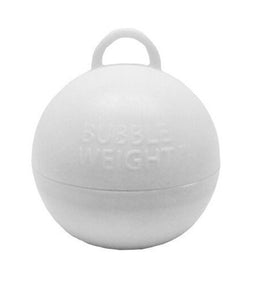 Peso balão branco