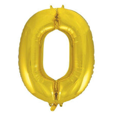 Carregar imagem no visualizador da galeria, Balão grande número - dourado