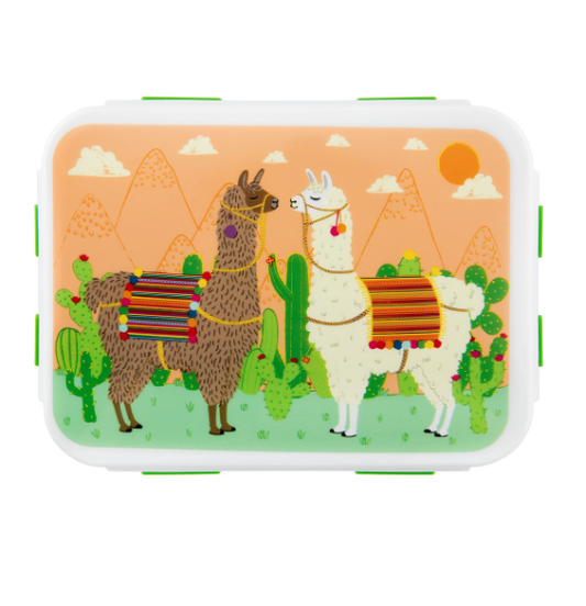 caixa lamas verde