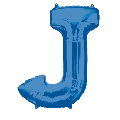 Balão foil letras azul mini