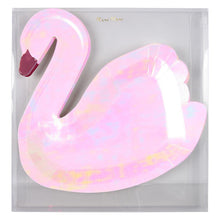 Carregar imagem no visualizador da galeria, Pratos cisne iridescente