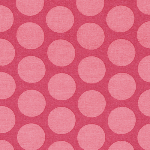 Tecido plastificado - super dots pink