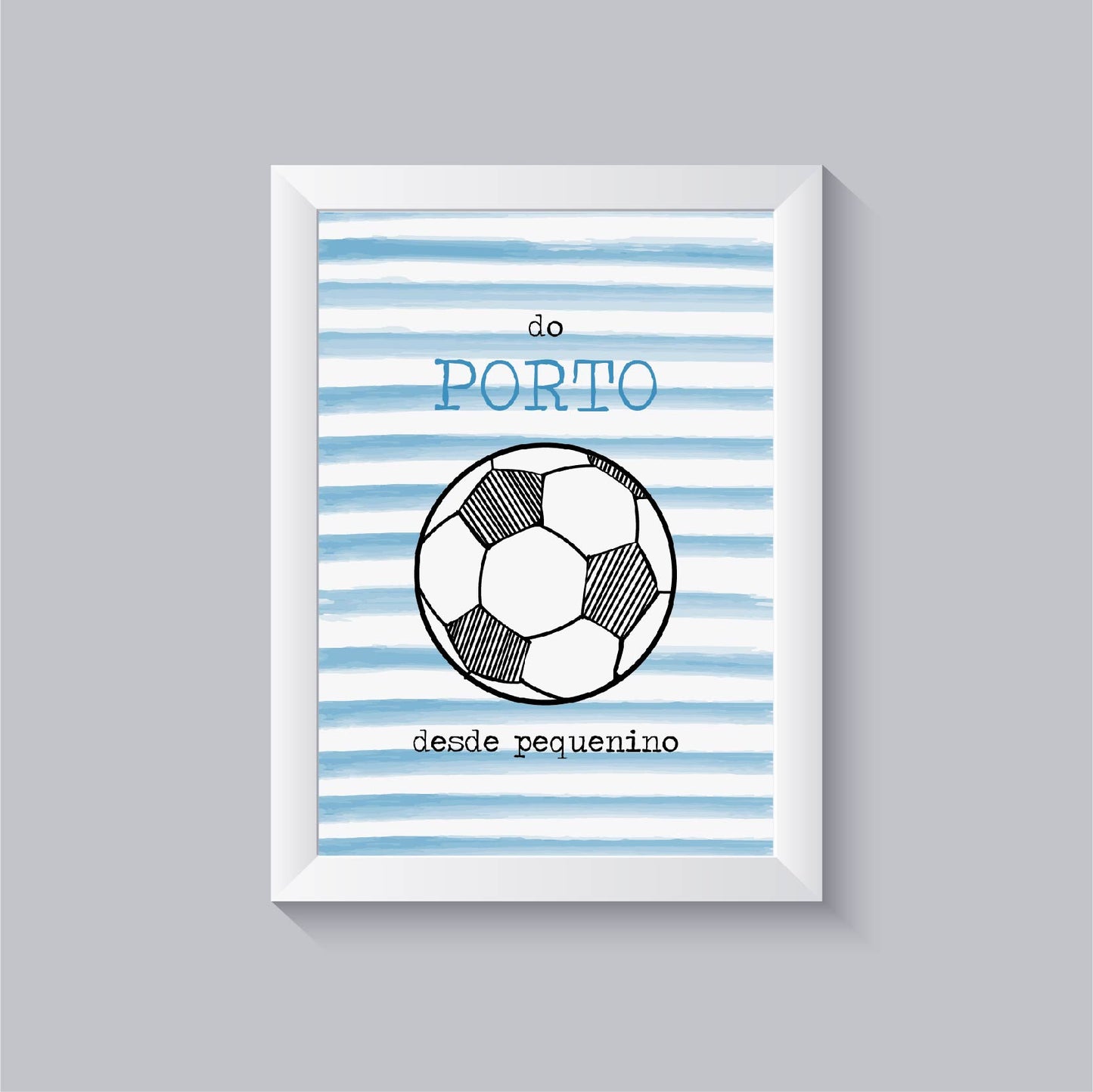 Impressão do porto desde pequenino