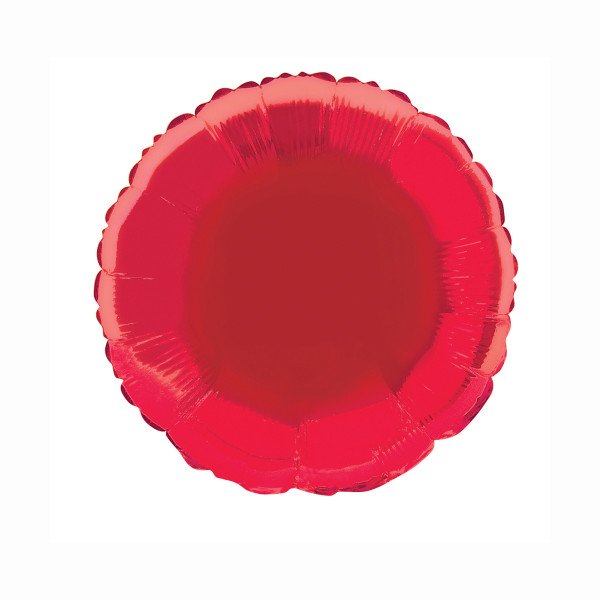 Balão foil esfera encarnada