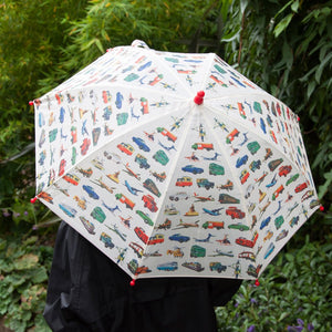 Guarda-chuva criança transportes