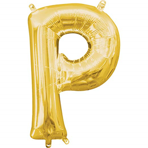 Balão foil letras dourado mini