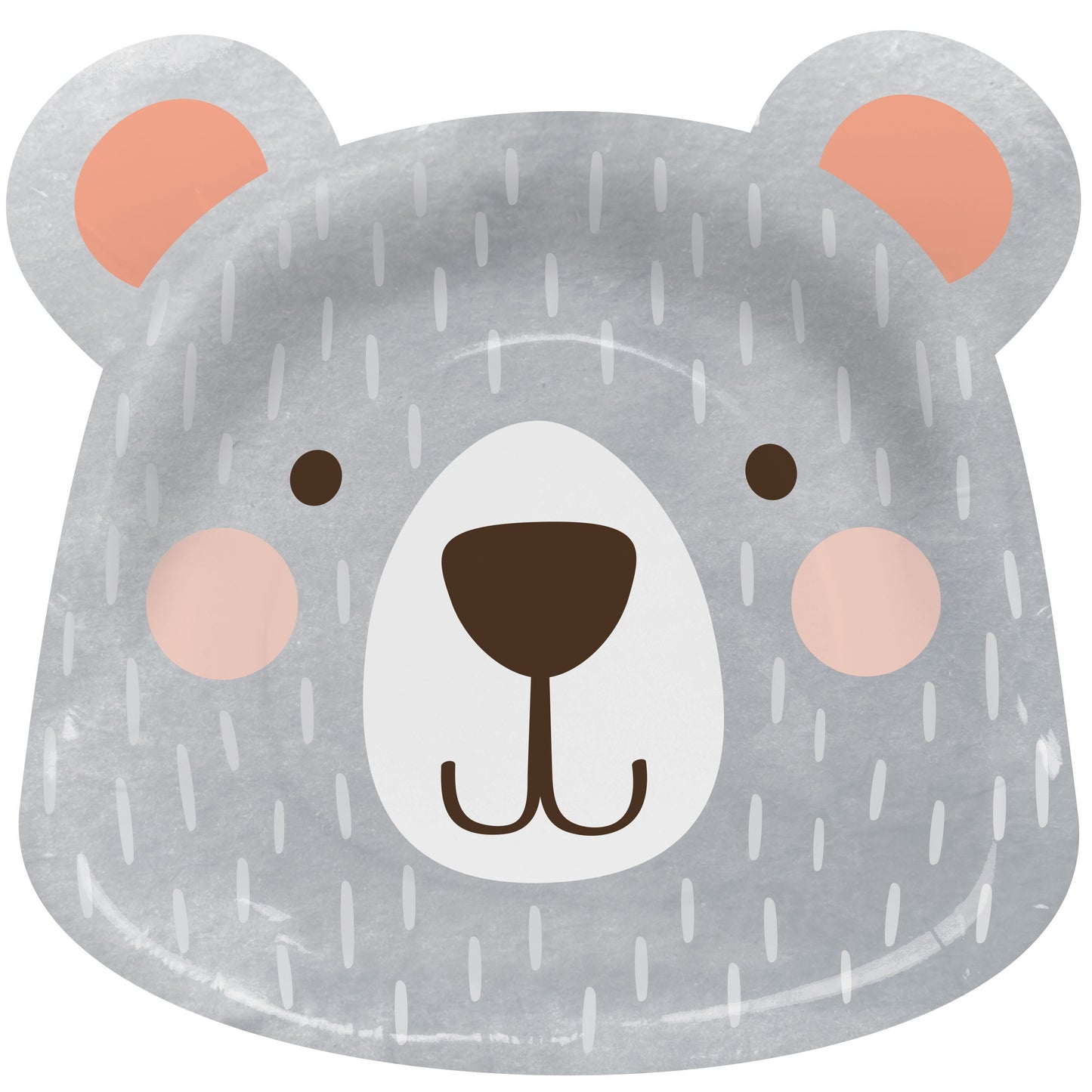 Pratos cara de urso