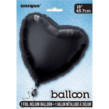 Carregar imagem no visualizador da galeria, Balão foil coração preto