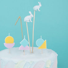 Carregar imagem no visualizador da galeria, Velas geométricas pastel