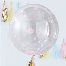 Carregar imagem no visualizador da galeria, Balões gigantes confettis rosa