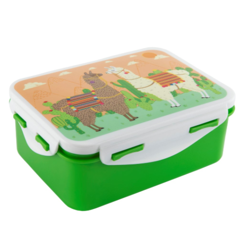 caixa lamas verde