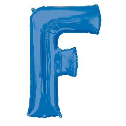 Balão foil letras azul mini