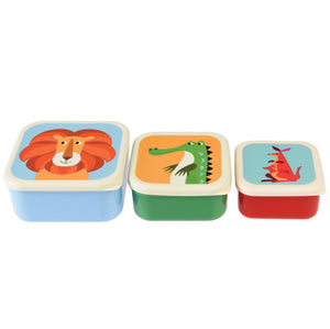 caixas conj. 3 colourful creatures