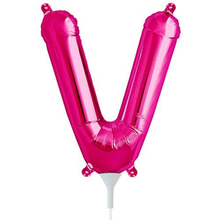 Carregar imagem no visualizador da galeria, Balão foil letras rosa mini