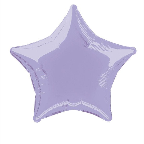 Balão foil estrela lavanda