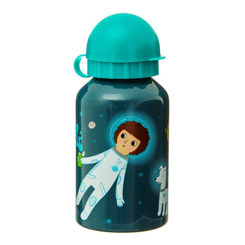 garrafa alumínio astronauta azul