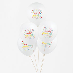 Balões Happy Birthday