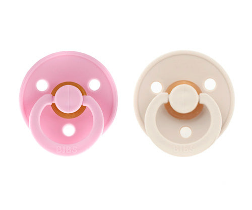 Conj. 2 chuchas BIBS® baby pink/ivory