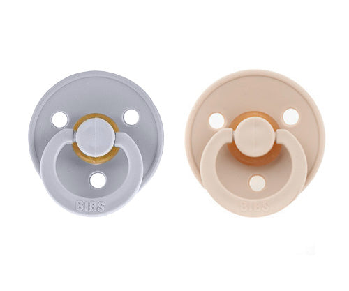 Conj. 2 chuchas BIBS® cloud/vanilla