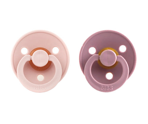Conj. 2 chuchas BIBS® heather/blush