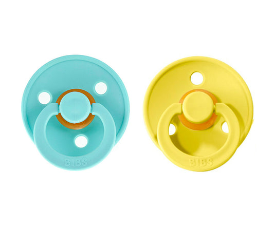 Conj. 2 chuchas BIBS® pineapple/mint