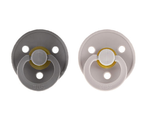 Conj. 2 chuchas BIBS® smoke/sand