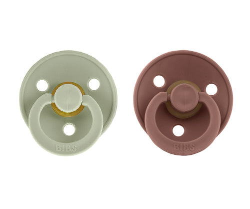 Conj. 2 chuchas BIBS® woodchuck/sage