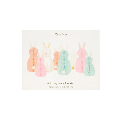 Decoração de mesa coelhos