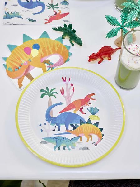 Pratos dinossauros