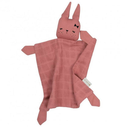 Doudou coelho laço clay