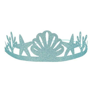 Coroa sereia glitter