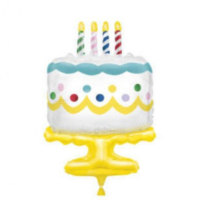 Balão bolo de aniversário