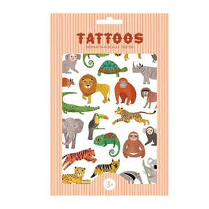 Tatuagens animais da selva