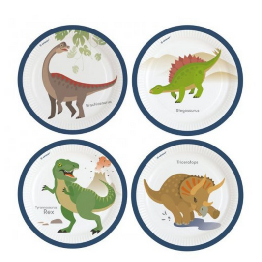 Pratos dinossauros
