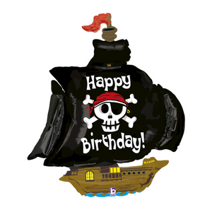Balão barco pirata