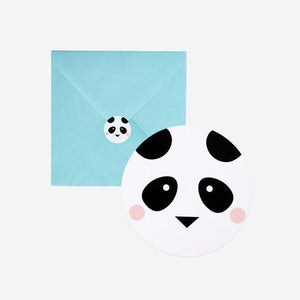 Convites mini panda