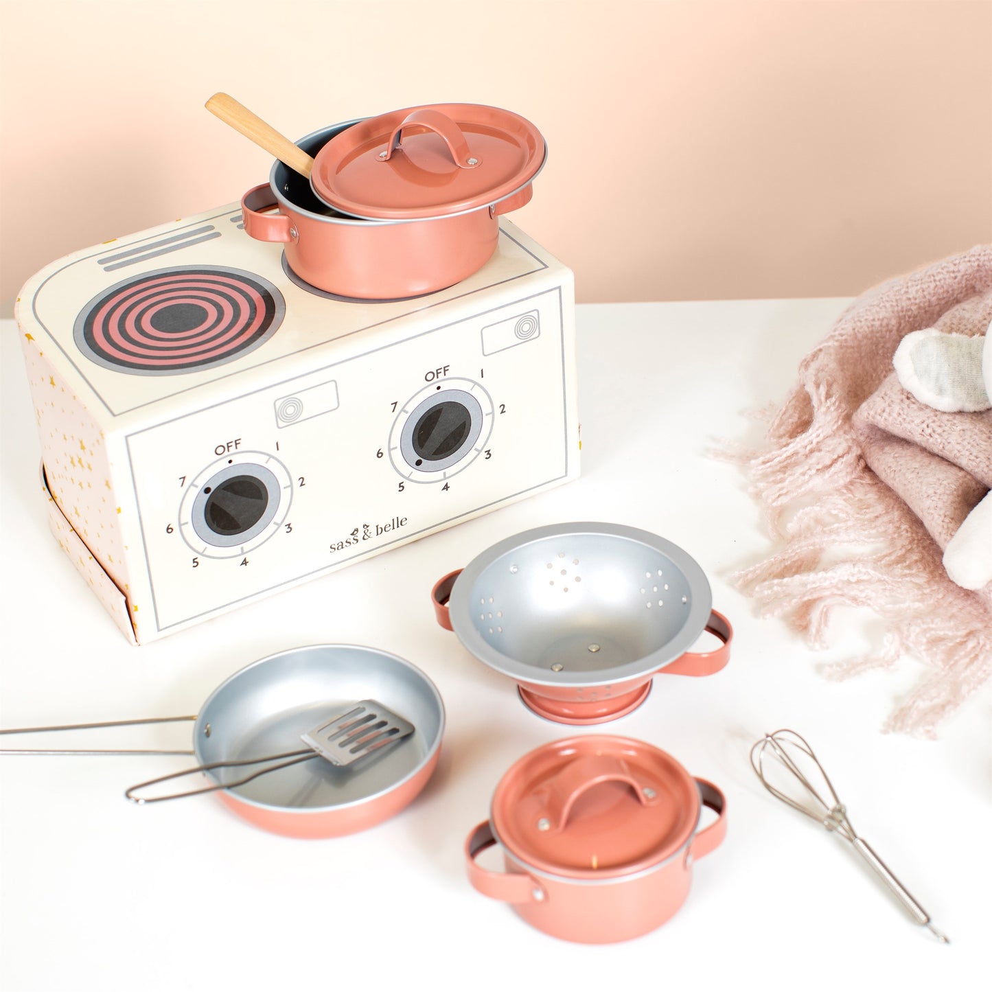 Conjunto cozinha acampamento estrelas