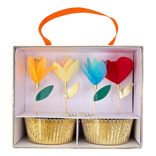 Kit Cupcakes flores