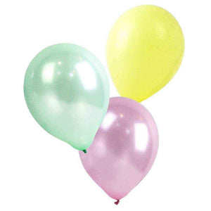 Kit balões multicores pastel