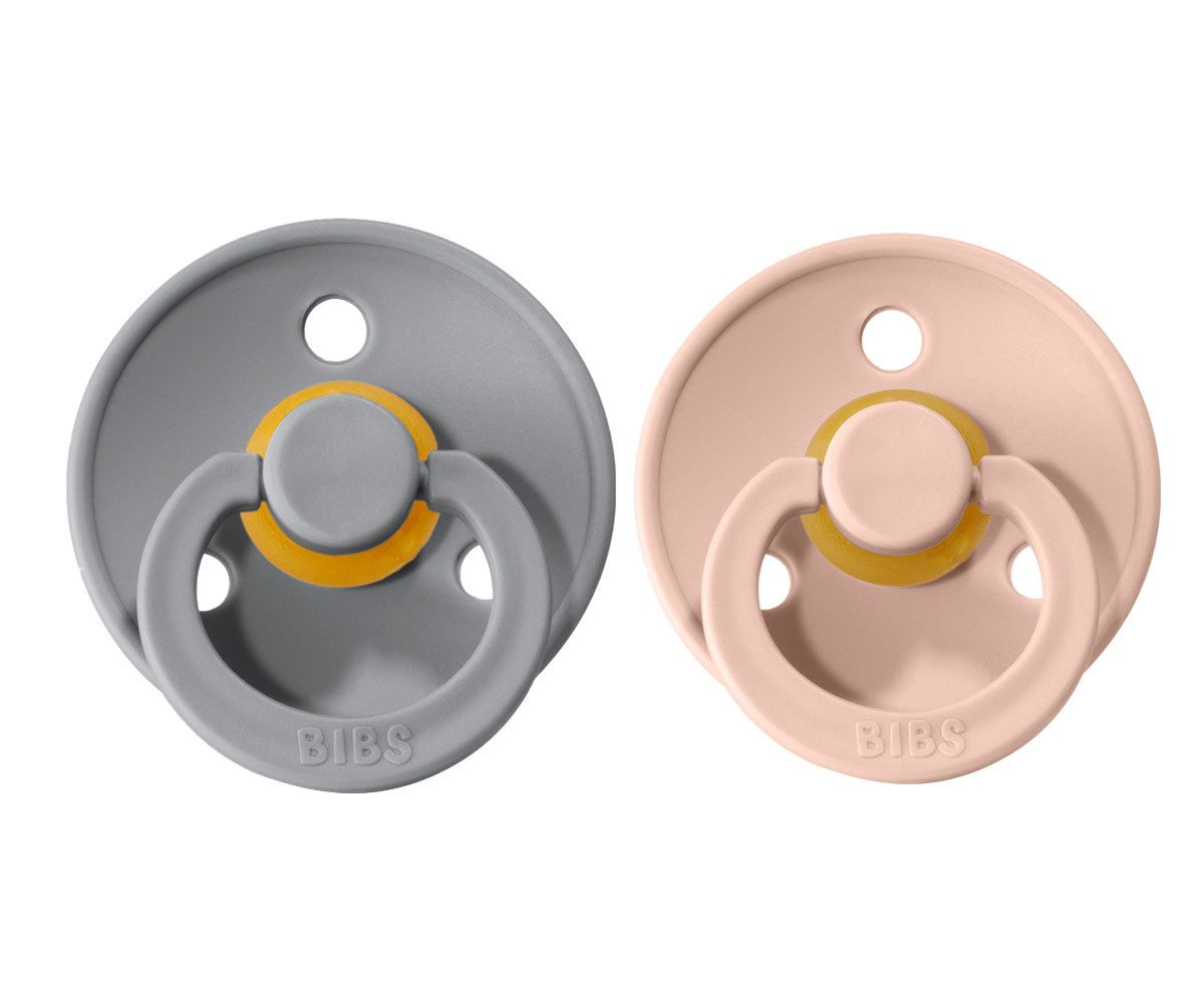 Conj. 2 chuchas BIBS® cloud/blush