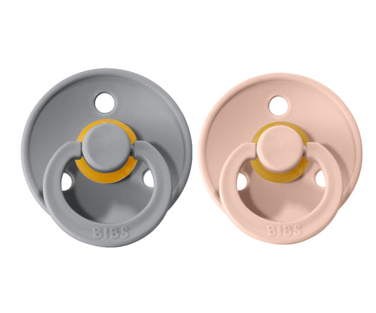 Conj. 2 chuchas BIBS® cloud/blush