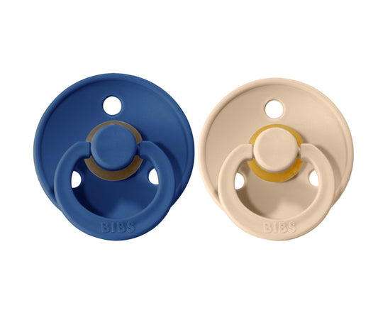 Conj. 2 chuchas BIBS® vanilla/midnight