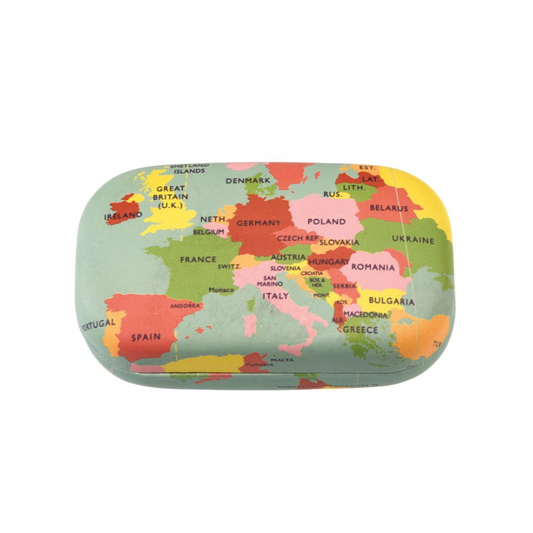Mini estojo viagem mapa
