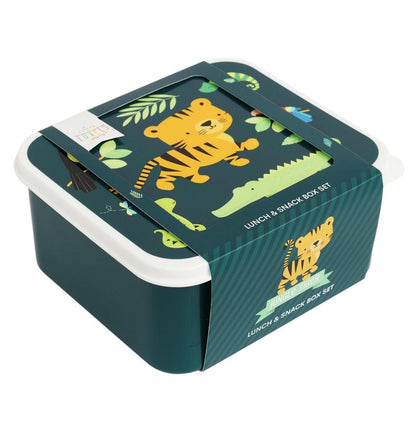 Caixas conj. 4 selva tigre