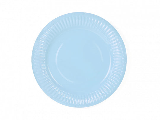 Pratos azul claro