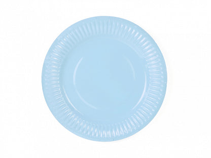 Pratos azul claro