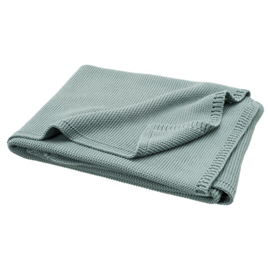 Manta algodão verde água