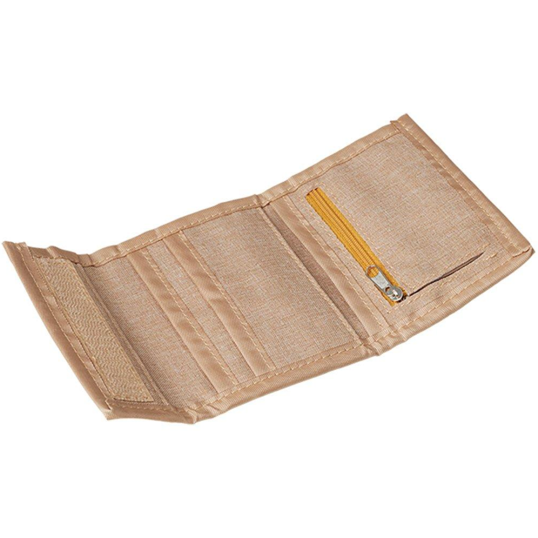 Carteira xadrez azul